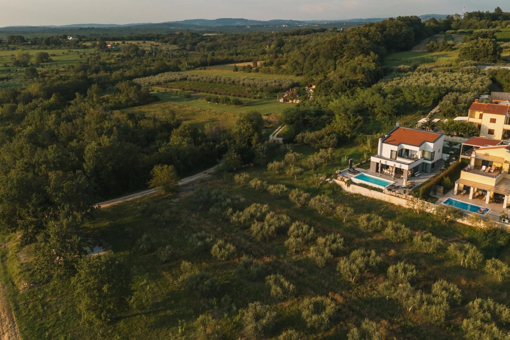 Villa Boiky - Private Pool And Amazing Sea View, Istria Materada Екстериор снимка