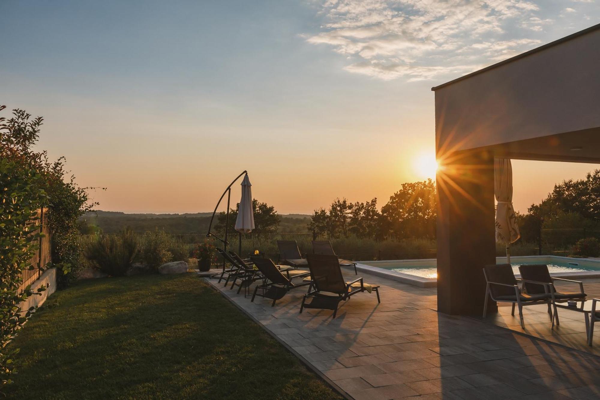 Villa Boiky - Private Pool And Amazing Sea View, Istria Materada Екстериор снимка