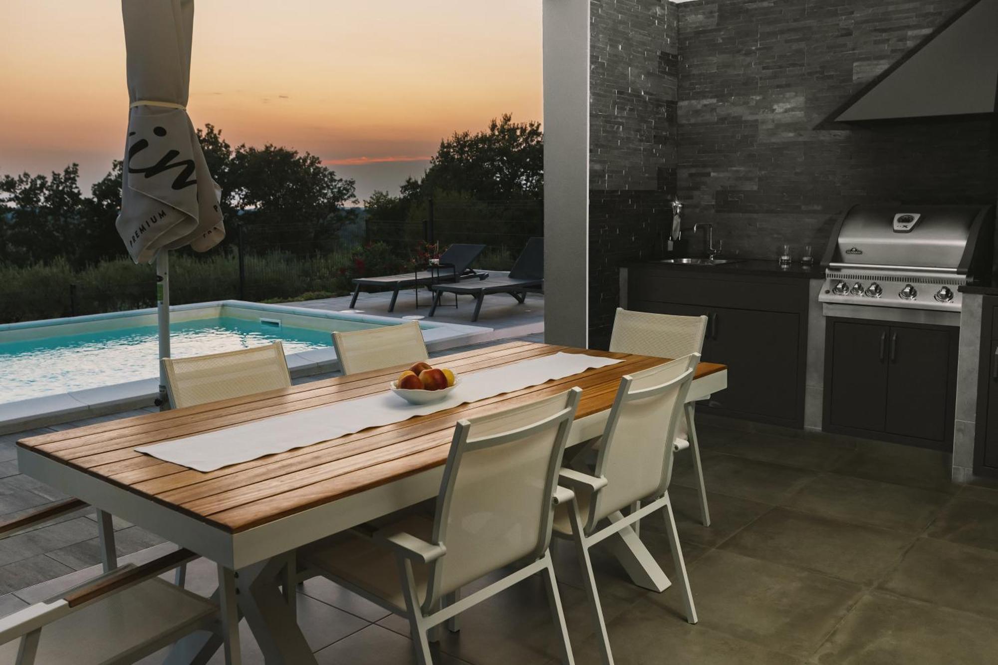 Villa Boiky - Private Pool And Amazing Sea View, Istria Materada Екстериор снимка