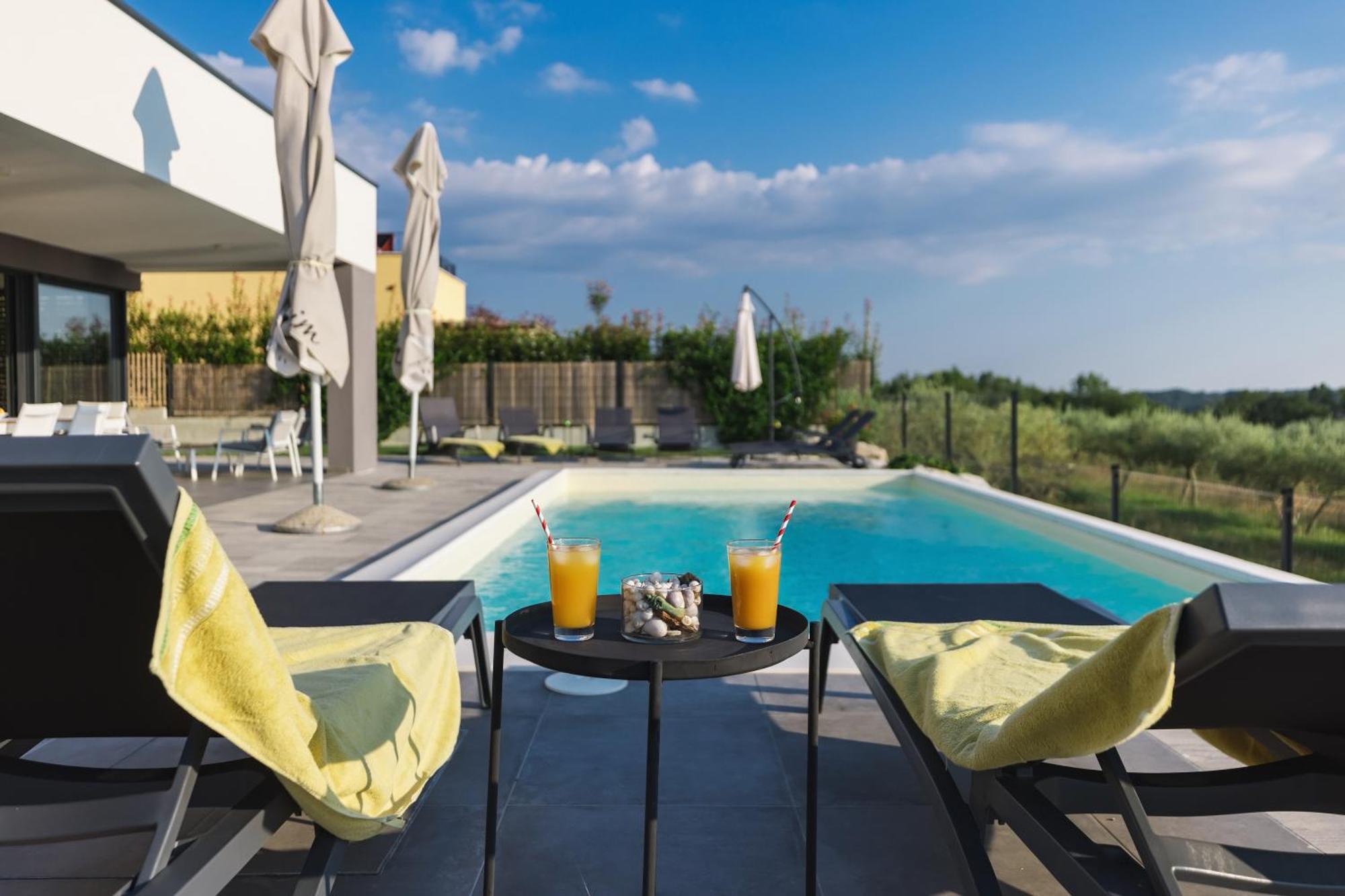Villa Boiky - Private Pool And Amazing Sea View, Istria Materada Екстериор снимка