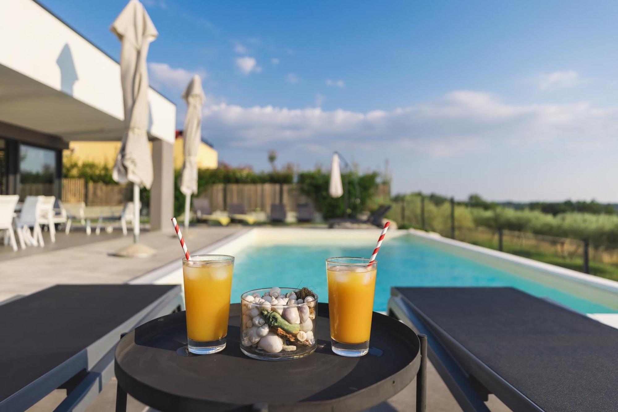 Villa Boiky - Private Pool And Amazing Sea View, Istria Materada Екстериор снимка
